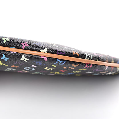 Louis Vuitton Monogram Multicolor Pochette Plate GM Black 7 of 10