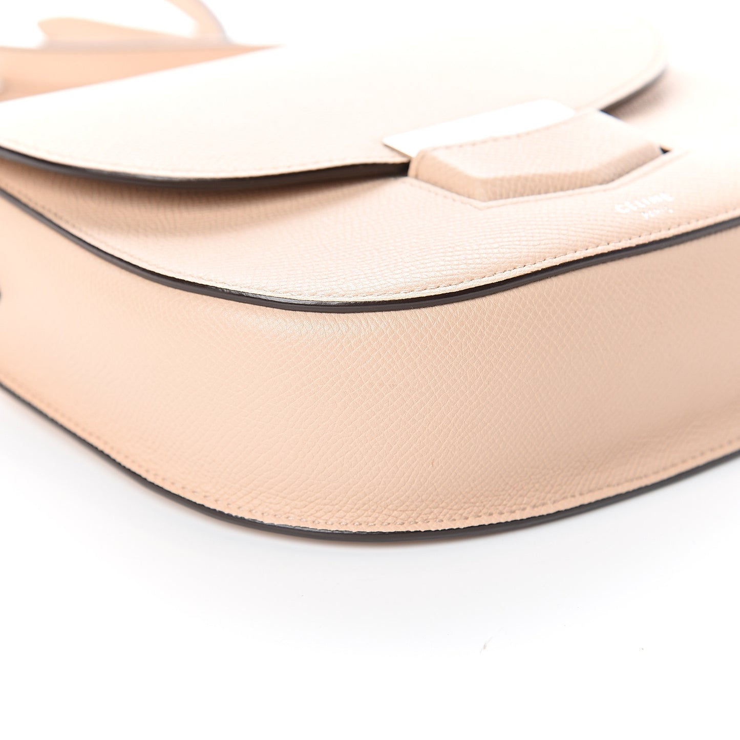 Grained Calfskin Small Trotteur Powder