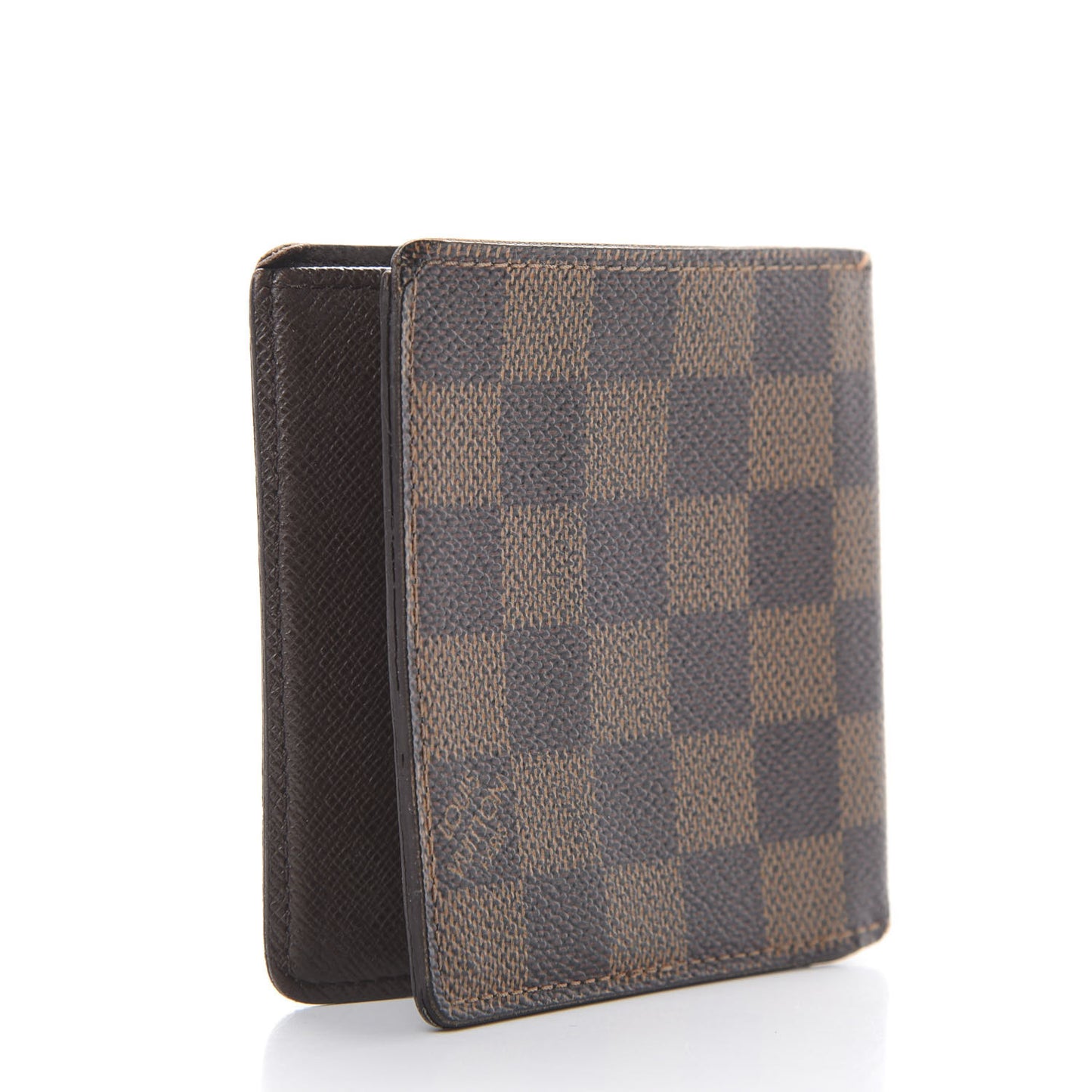 Damier Ebene Porte-Billets 6 Card Bi-Fold Wallet
