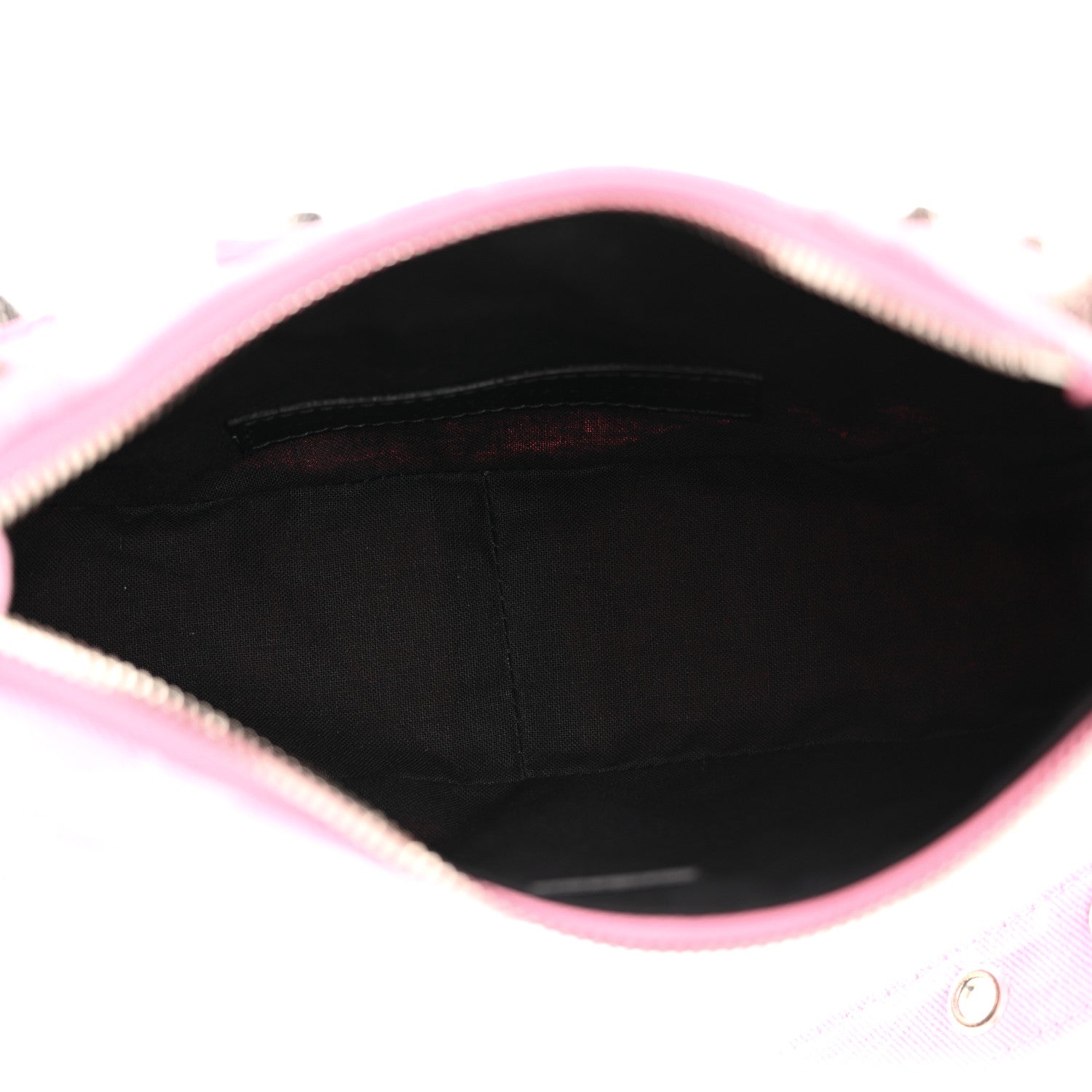 Balenciaga Denim BB Monogram Le Cagole Shoulder Bag XS Pink 6 of 11
