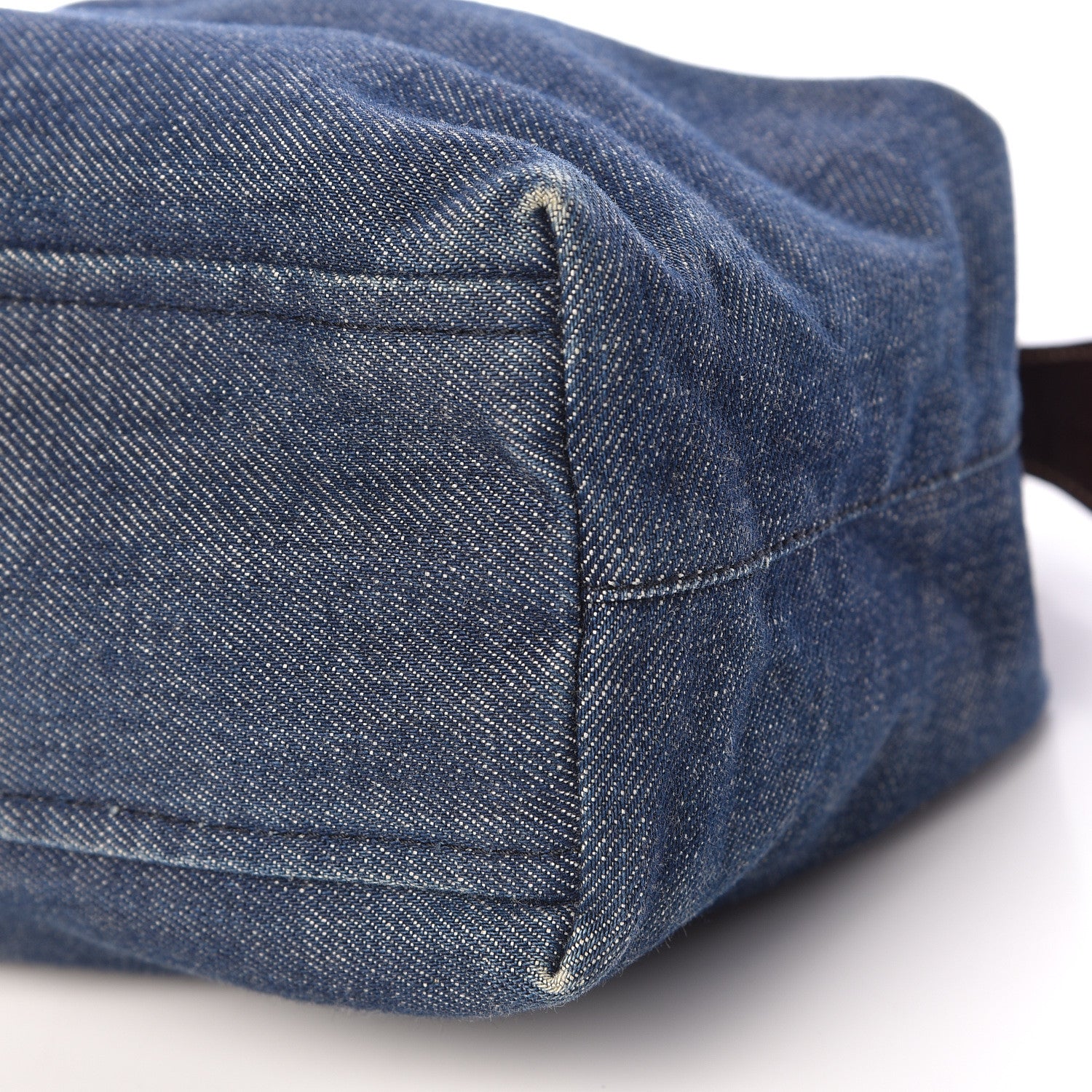 Prada Denim Shoulder Bag Avio 12 of 12