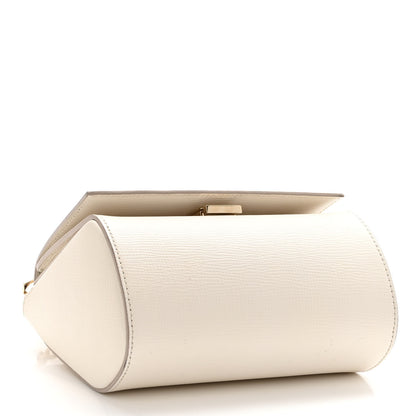 Givenchy Textured Calfskin Mini Pandora Box Chain Crossbody Bag White 4 of 11