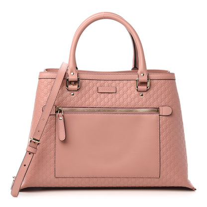 Gucci Soft Microguccissima Medium Tote Soft Pink 1 of 10