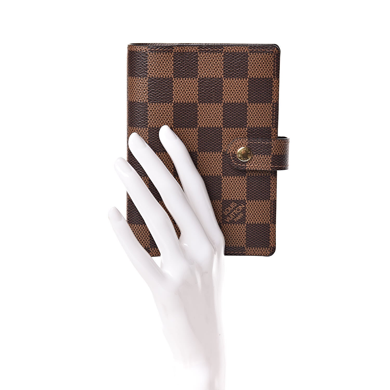 Louis Vuitton Damier Ebene Small Ring Agenda Cover 2 of 7