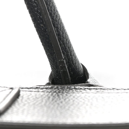 Celine Drummed Calfskin Mini Luggage Black 16 of 18