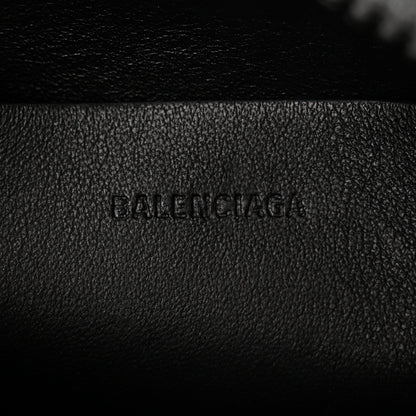 Balenciaga Grained Calfskin Embossed Car Camera Bag Black 6 of 10