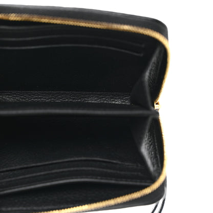 Louis Vuitton Empreinte Zippy Coin Purse Black 5 of 6