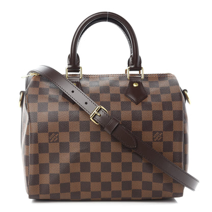 Louis Vuitton Damier Ebene Speedy Bandouliere 25 1 of 7