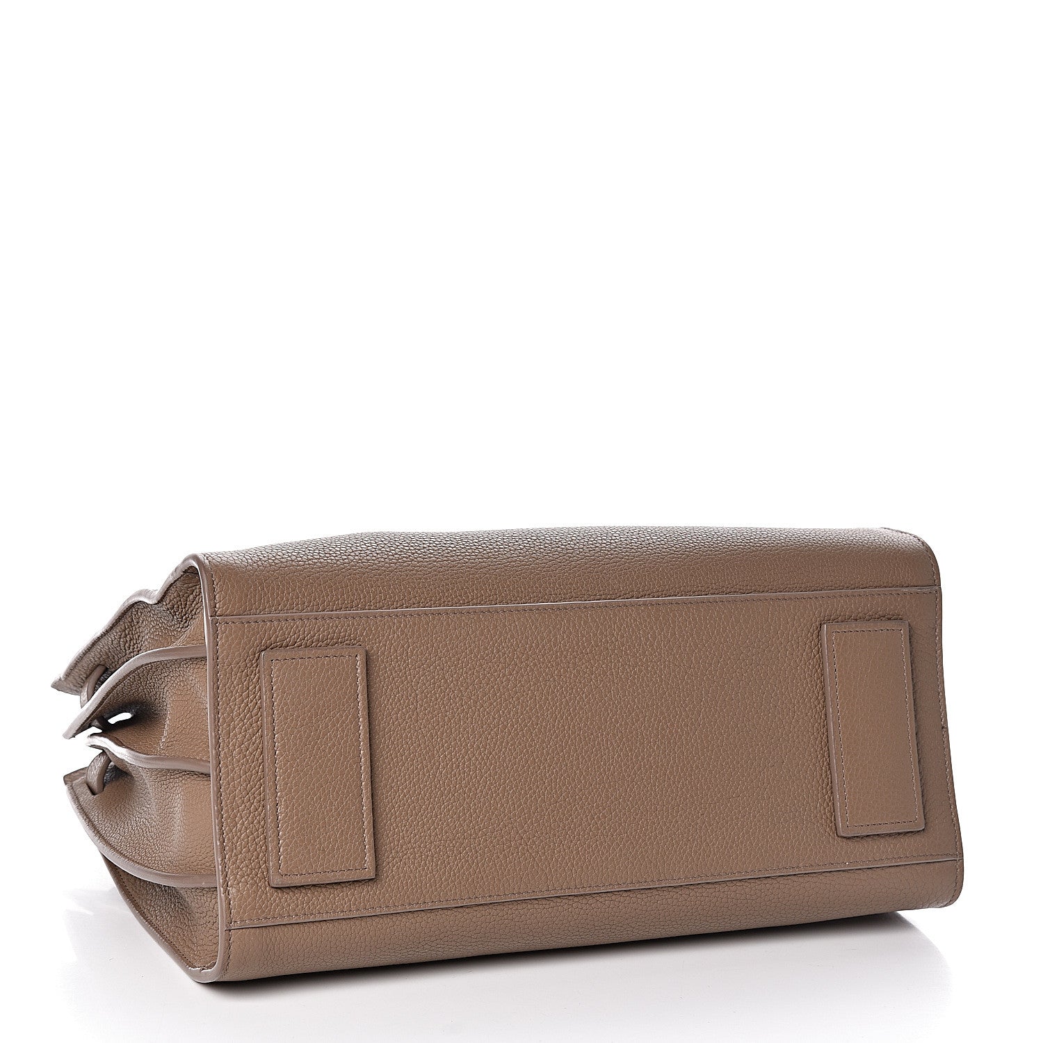 Saint Laurent Grained Calfskin Small Supple Sac De Jour Taupe 4 of 9