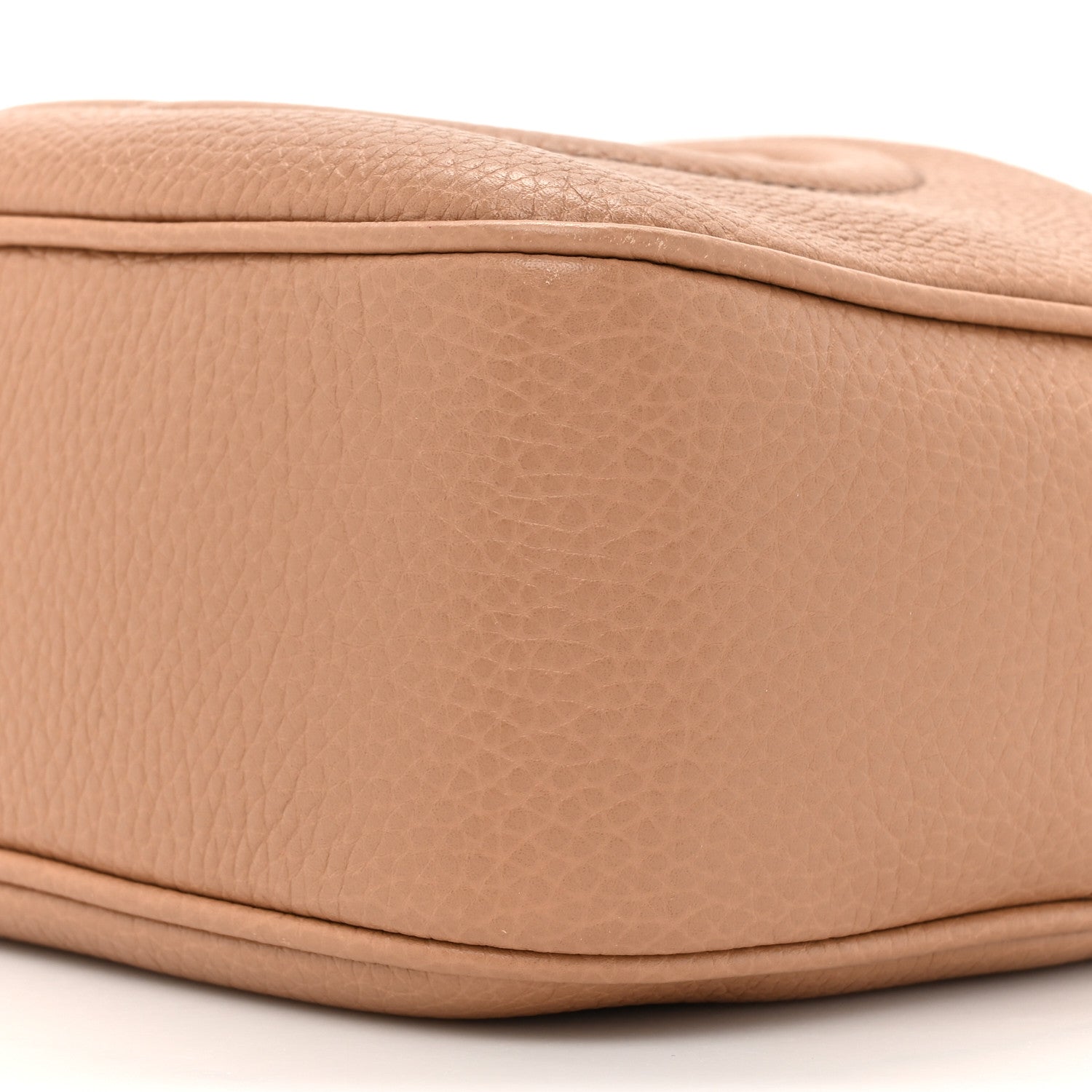 Gucci Pebbled Calfskin Small Soho Disco Bag Rose Beige 8 of 12