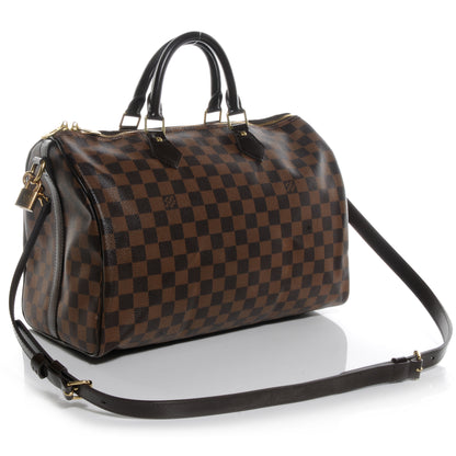 Louis Vuitton Damier Ebene Speedy Bandouliere 35 3 of 6