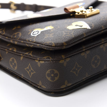 Louis Vuitton Monogram Love Lock Pochette Metis 6 of 10