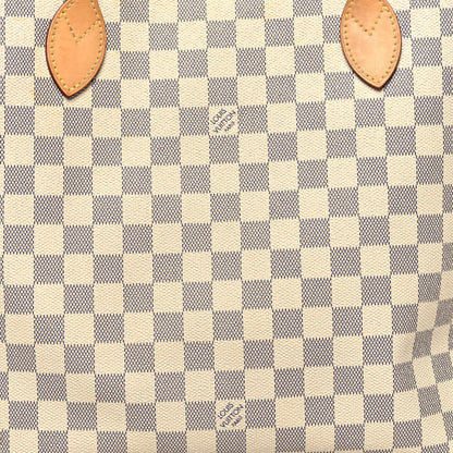 Louis Vuitton Damier Azur Neverfull MM 10 of 13