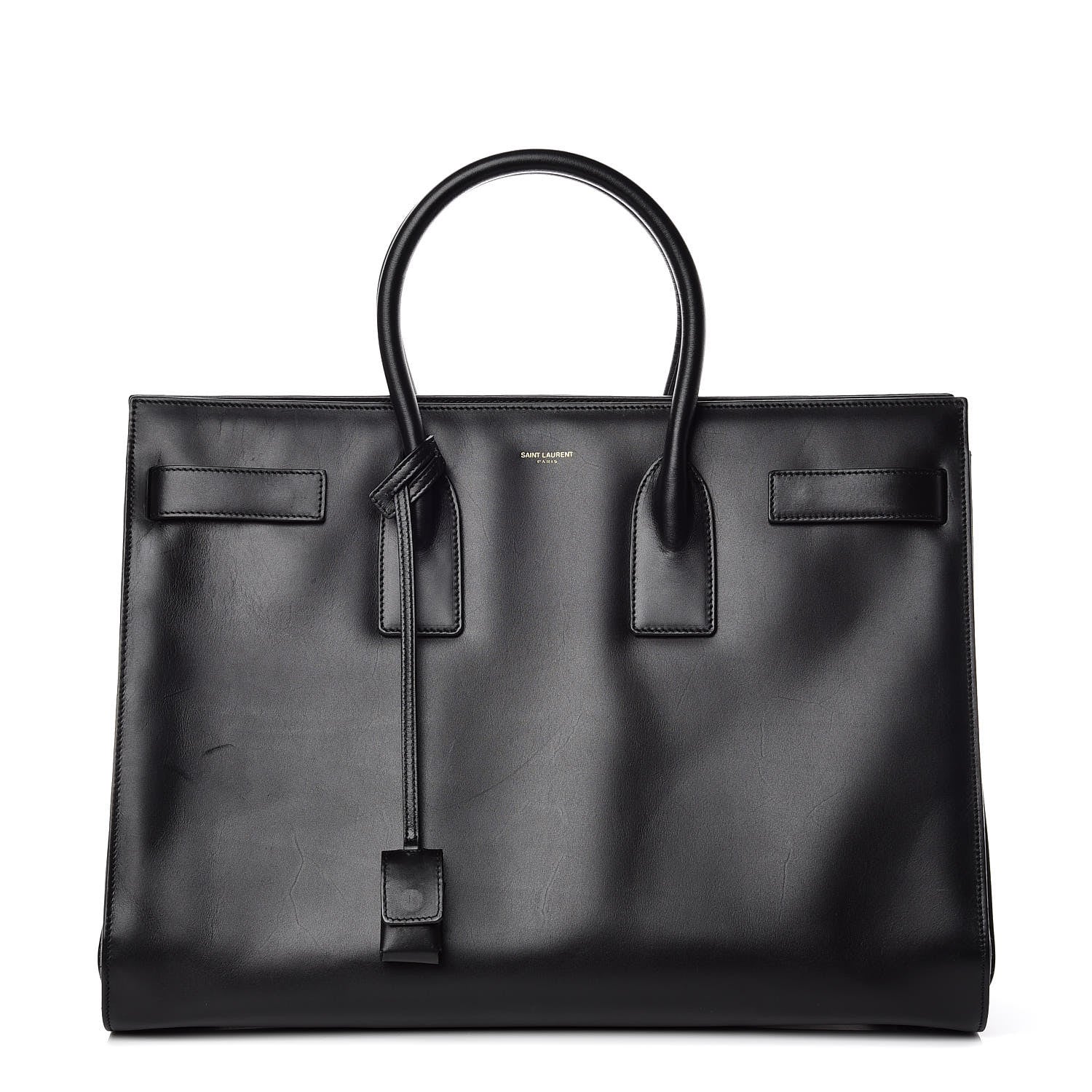 Saint Laurent Calfskin Large Sac De Jour Carryall Black 1 of 11