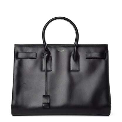 Saint Laurent Calfskin Large Sac De Jour Carryall Black 1 of 11