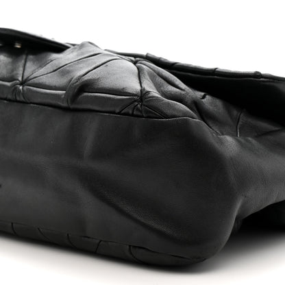 Chanel Lambskin Quilted Soft Squares Origami Flap Black 10 of 12