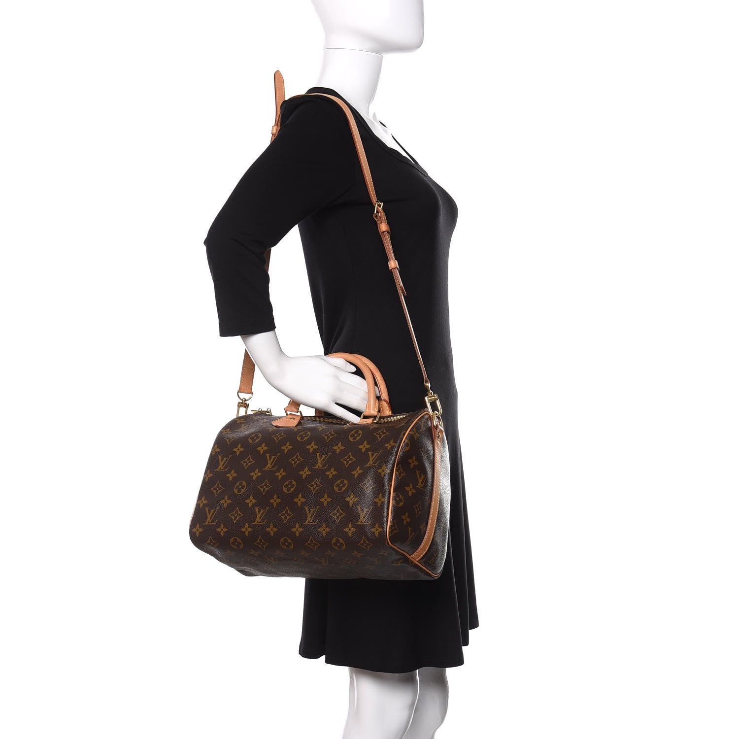 Louis Vuitton Monogram Speedy Bandouliere 30 2 of 16