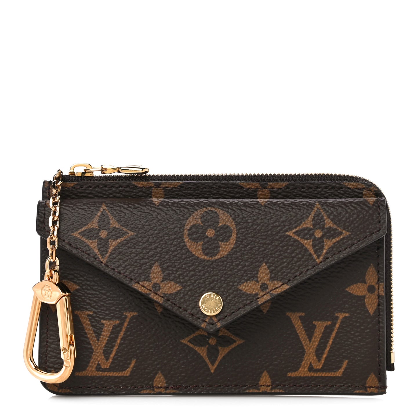 Monogram Recto Verso Card Holder Black