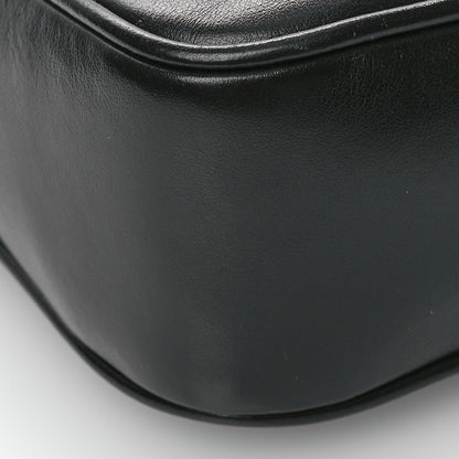Saint Laurent Calfskin Matelasse Monogram Lou Camera Bag Black 9 of 12