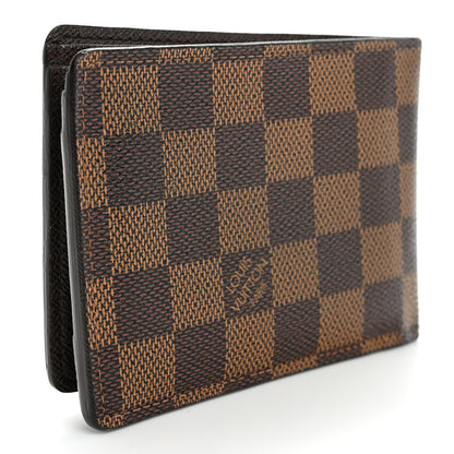 Louis Vuitton Damier Ebene Multiple Wallet 3 of 9