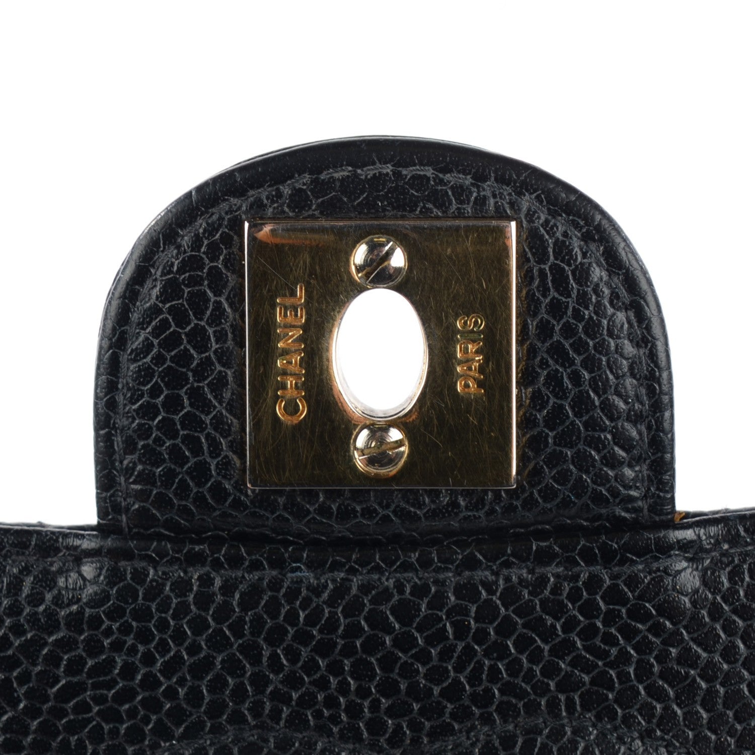 Chanel Caviar Quilted Mini Square Flap Black 7 of 9