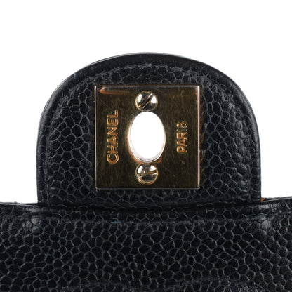 Chanel Caviar Quilted Mini Square Flap Black 7 of 9