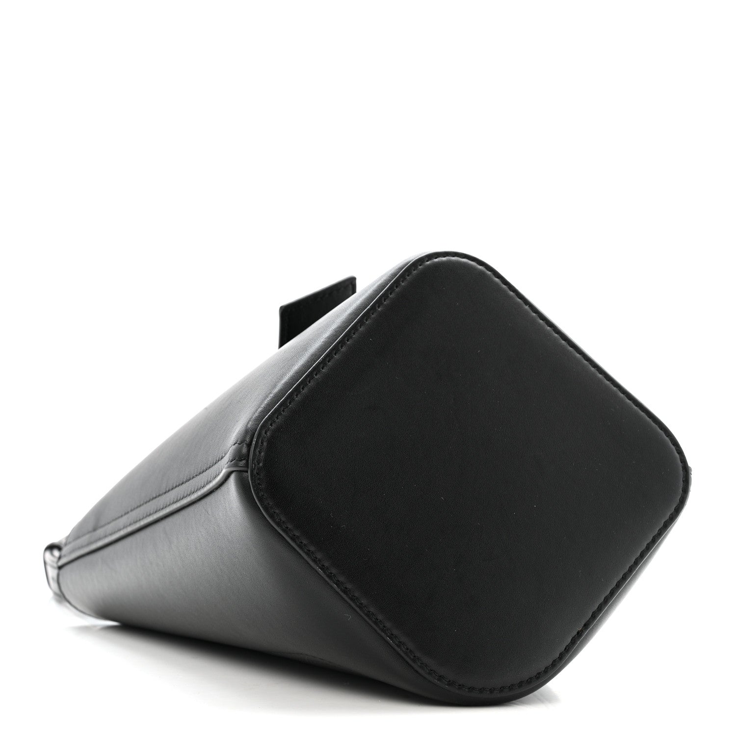 Loewe Smooth Calfskin Mini Pebble Bucket Bag Black 4 of 14