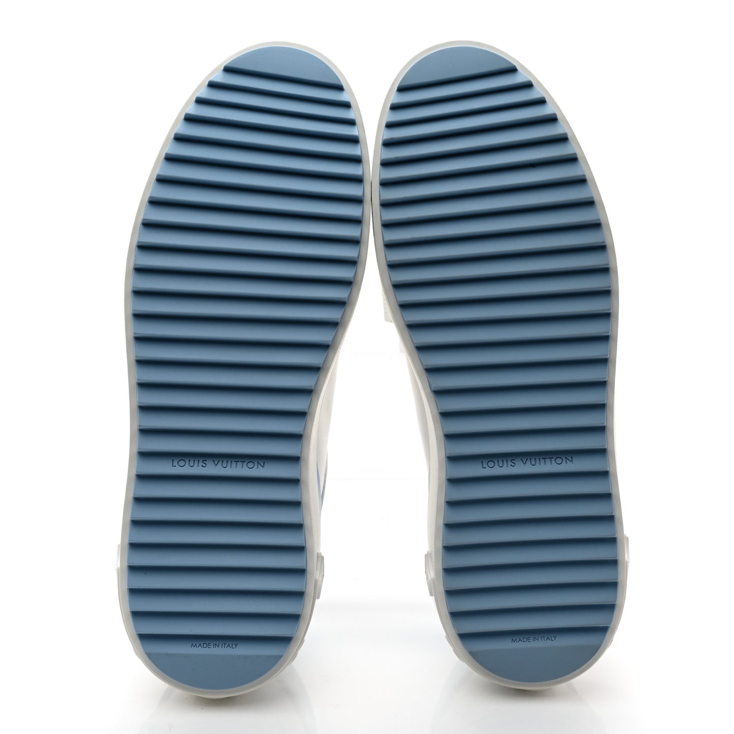 Calfskin Time Out Bow Sneakers 40 Blue