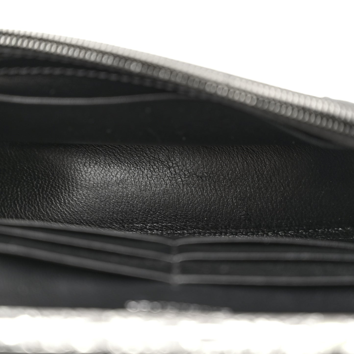 Shiny Metallic Calfskin Crocodile Embossed Hourglass Chain Bag Gunmetal