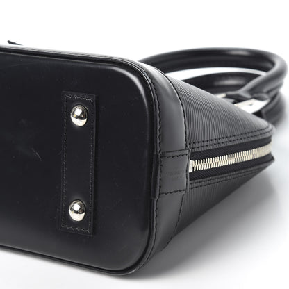 Louis Vuitton Epi Alma BB Black 7 of 9