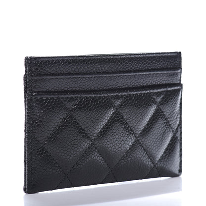Chanel Caviar Quilted Incognito Card Holder Black 2 of 11