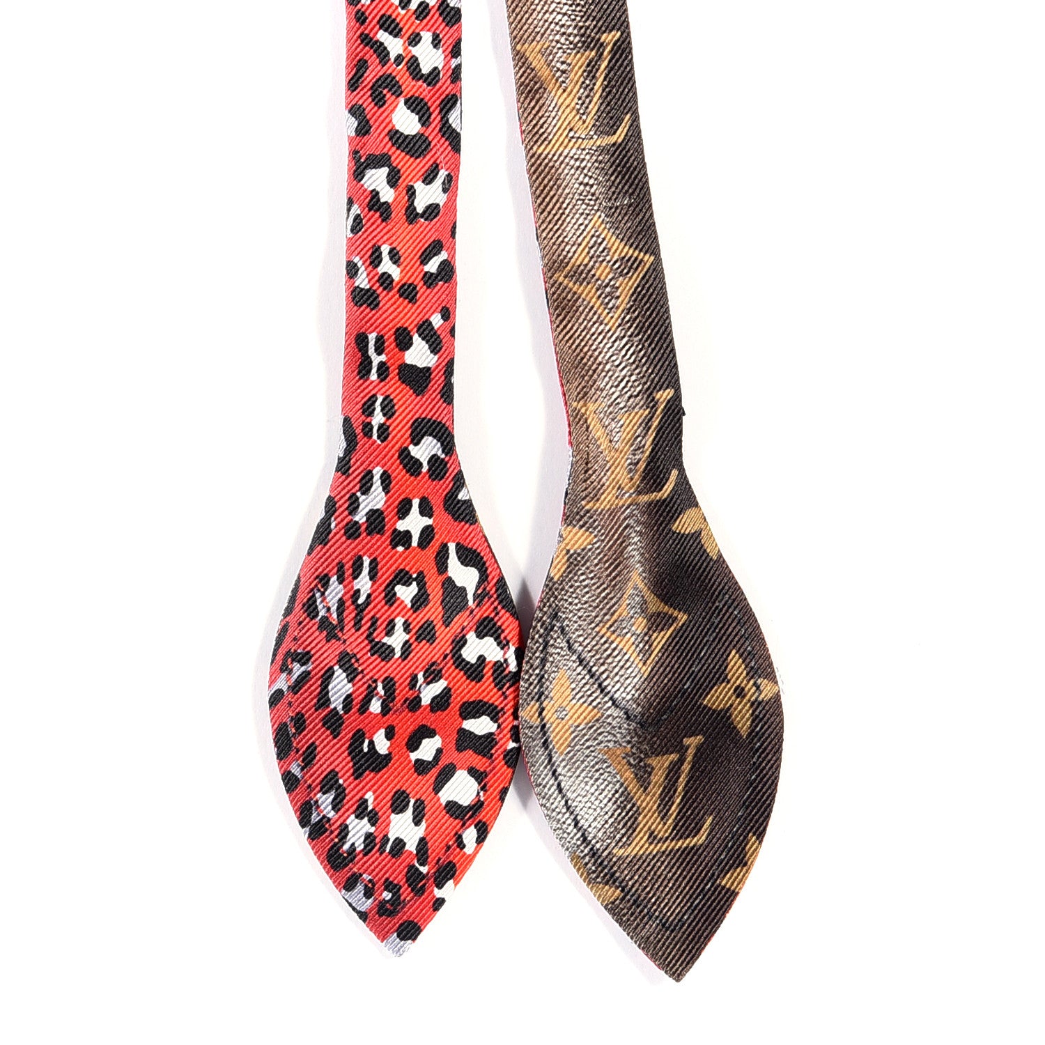 Louis Vuitton Silk Monogram Vuittamins Bandeau 3D Marron 2 of 3