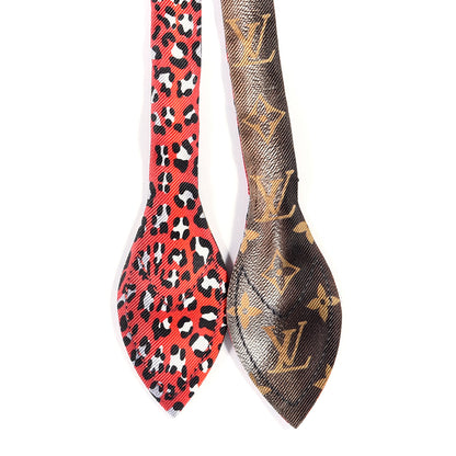 Louis Vuitton Silk Monogram Vuittamins Bandeau 3D Marron 2 of 3