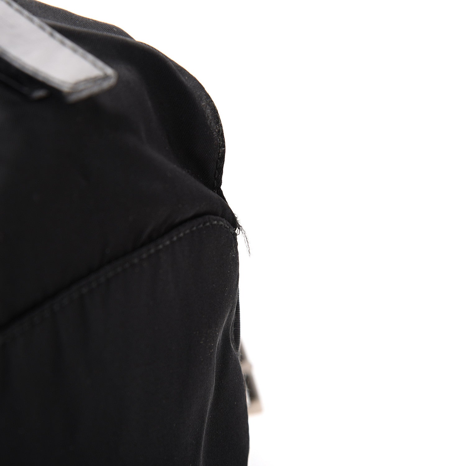 Prada Nylon Vela Medium Backpack Black 11 of 13