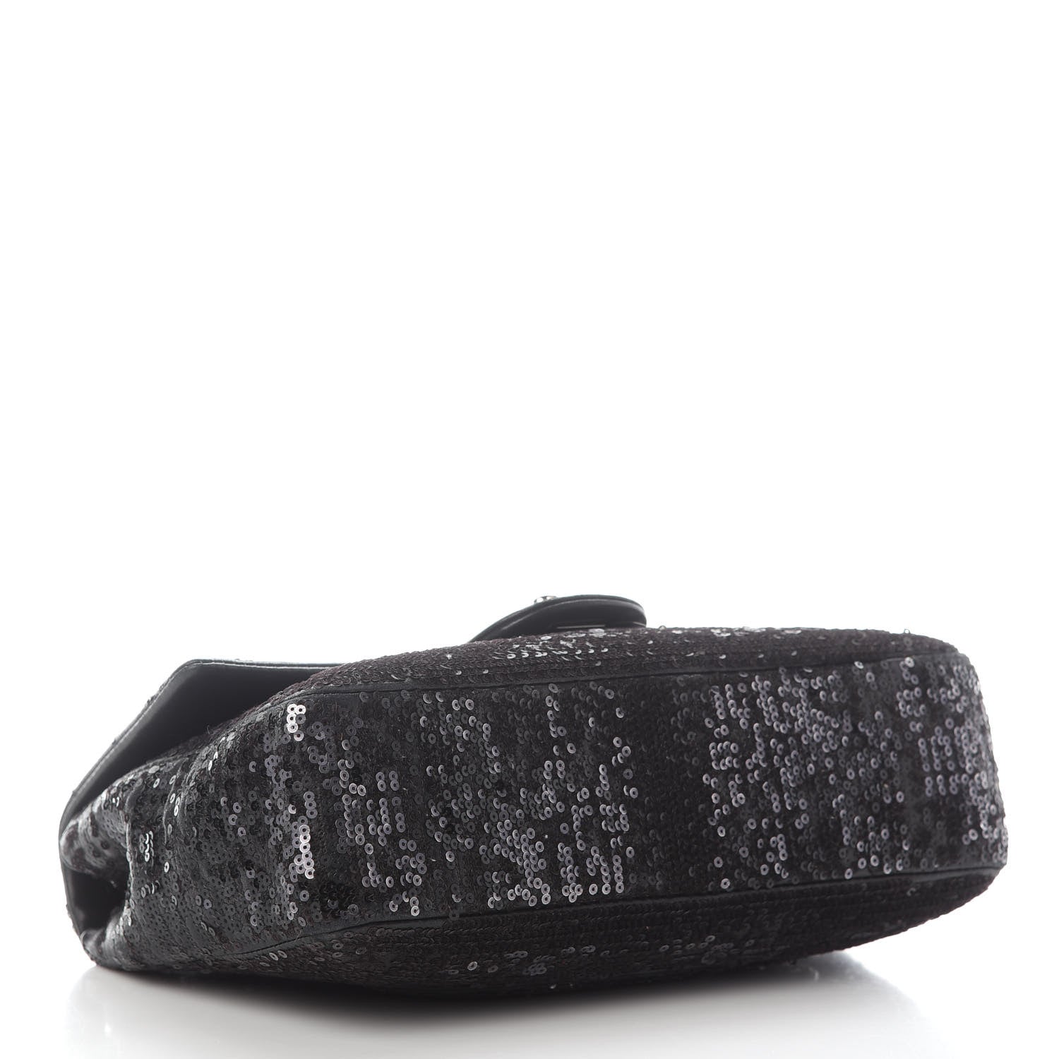 Chanel Sequin Lambskin Medium Moonlight on Water Flap Black 4 of 9