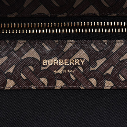 Burberry E-Canvas Monogram Stripe Backpack Bridle Brown 5 of 12