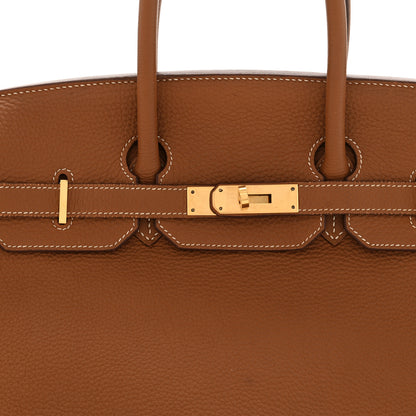 Hermes Togo Birkin 35 Gold 8 of 24