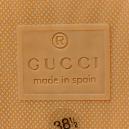 Gucci Canvas Logo Espadrilles 38.5 Cyclamen Rose Black 6 of 8
