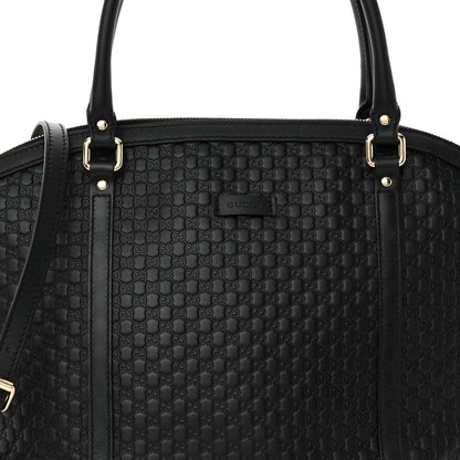 Gucci Soft Microguccissima Dome Satchel Black 8 of 15