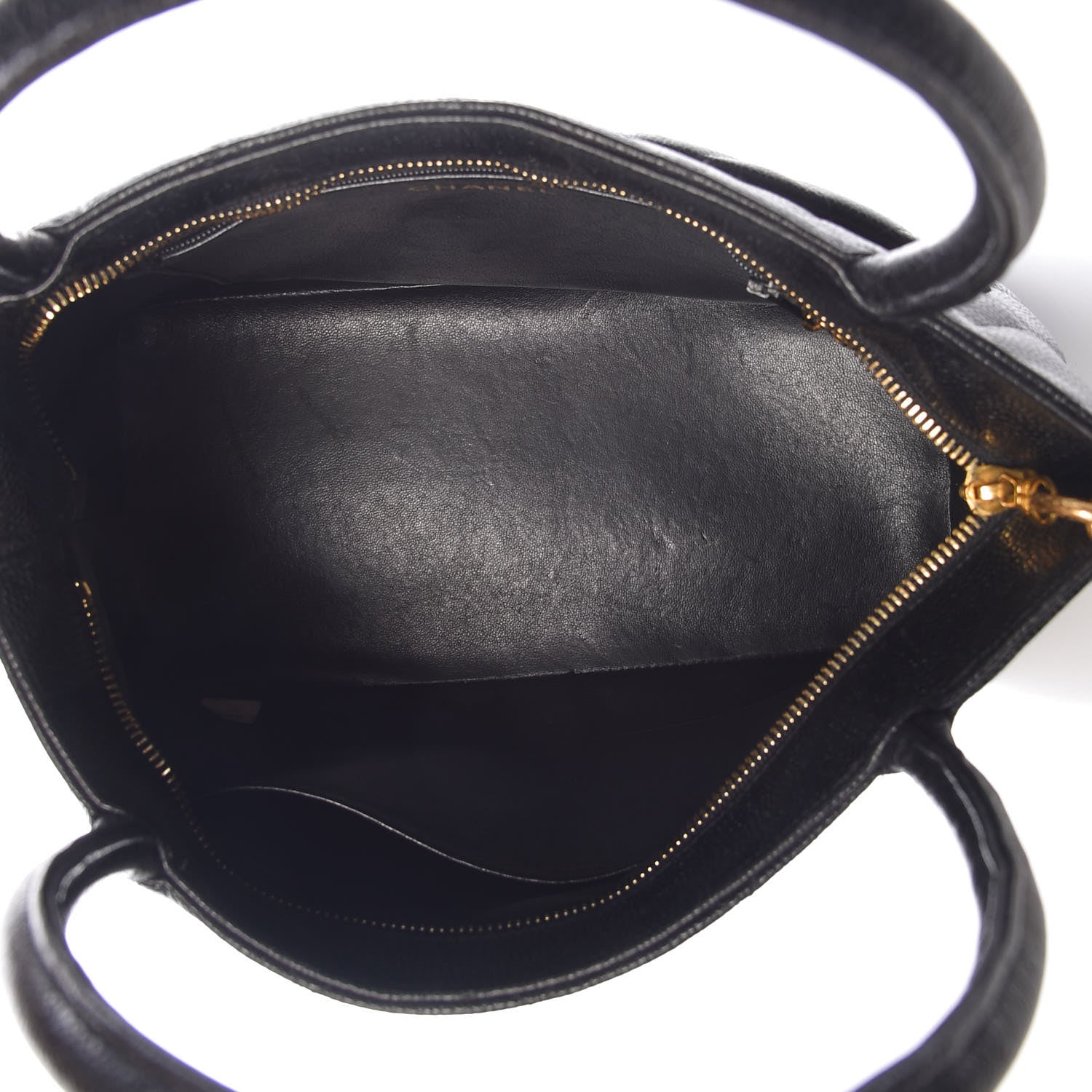 Chanel Caviar Quilted Medallion Tote Black 5 of 11