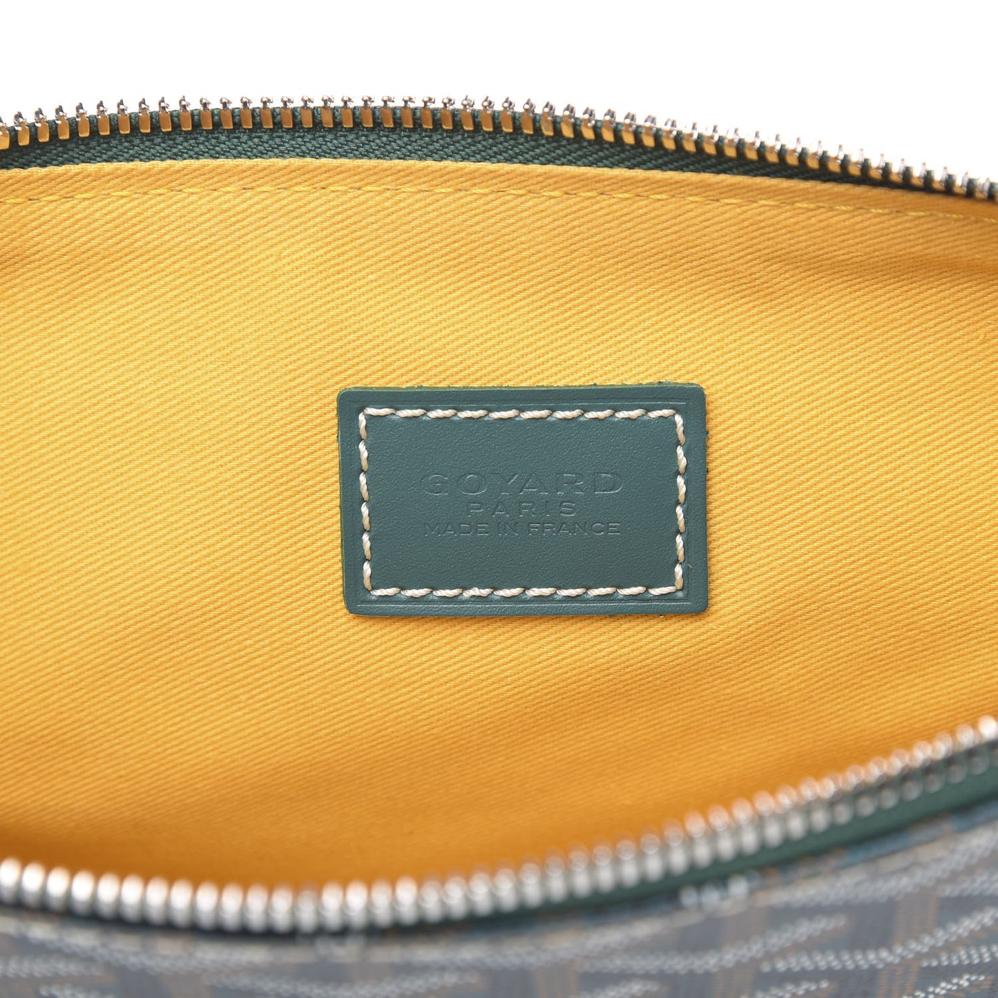 Goyardine Senat Pochette MM Green