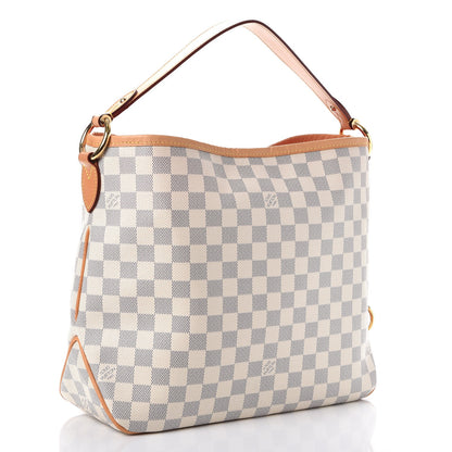 Louis Vuitton Damier Azur Delightful PM Pink 3 of 8