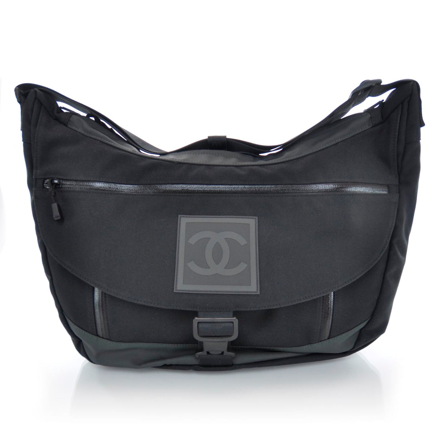 Nylon Sport Bag Black