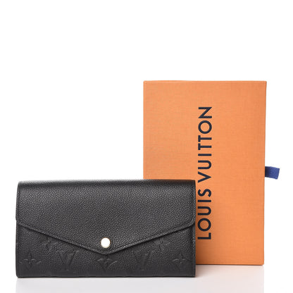 Louis Vuitton Empreinte Sarah Wallet NM Black 8 of 8