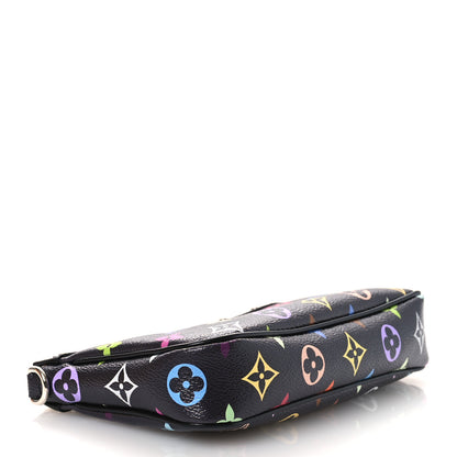 Louis Vuitton LV X TM Monogram Multicolor Pochette Accessories Black 4 of 11
