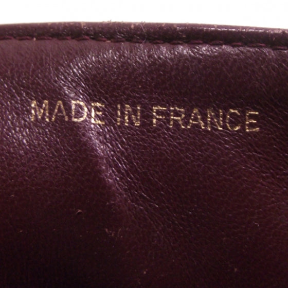 Vintage Lambskin Medium Classic Flap Black