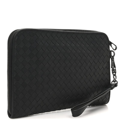 Bottega Veneta Calfskin Intrecciato Document Holder Black 3 of 7