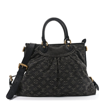 Louis Vuitton Denim Neo Cabby GM Black 1 of 9