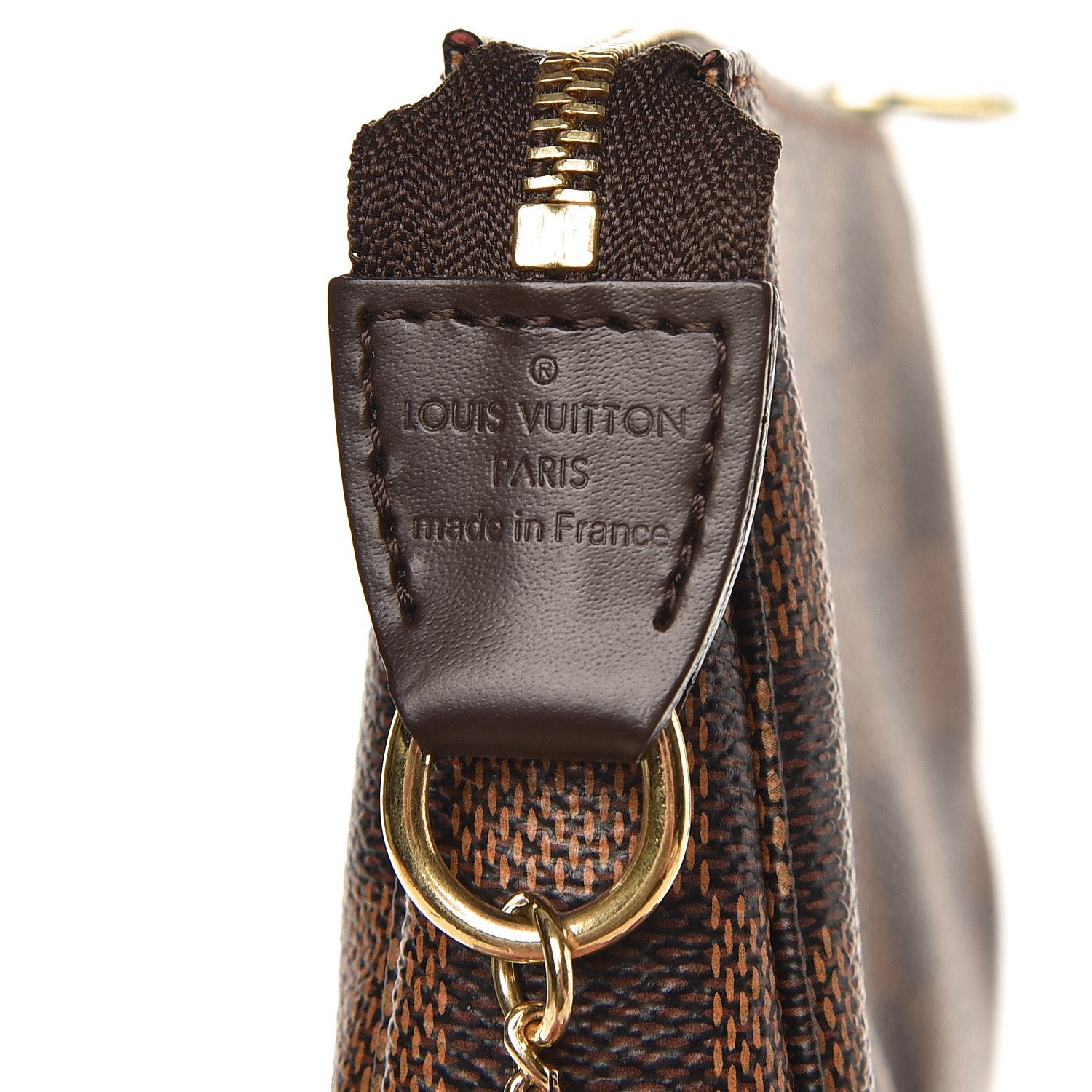 Louis Vuitton Damier Ebene Mini Pochette Accessories 7 of 8