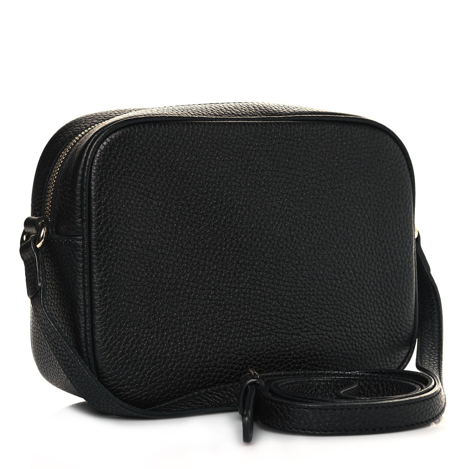 Gucci Pebbled Calfskin Small Soho Disco Bag Black 3 of 13